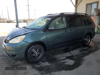 2004 Toyota Sienna CE z VIN 5TDZA23C04S072003, wystawiony jako Copart lot #57625575 z przebiegiem 163 871 mil mil oraz Szkoda całkowita • Salvage title. Historia ofert i sprzedaży dostępna na DreamBid. Obrazek 1.