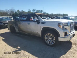 2022 GMC Sierra 1500 Limited Denali with VIN 3GTU9FEL6NG177622, listed as a Copart auction lot 43351834 with 0 mi miles and Salvage Title. Bid and sale history available at carsss.com. Image 4.