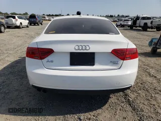 2013 Audi A5 Premium with VIN WAUCFAFR3DA038133, listed as a Copart auction lot 60104635 with 114,514 mi miles and Salvage title. Bid and sale history available at DreamBid. Image 6.