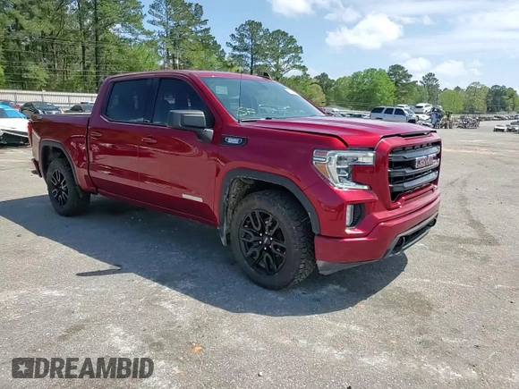 2021 GMC Sierra 1500 Elevation with VIN 3GTU9CETXMG303896, listed as a Copart auction lot 51157655 with 94,474 mi miles and Salvage Title. Bid and sale history available at DreamBid. Image 13.
