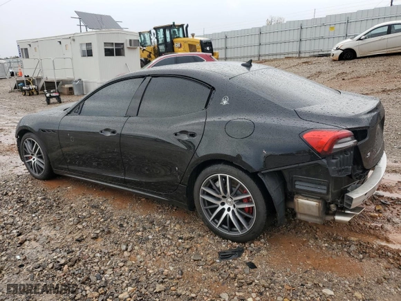 2021 Maserati Ghibli S with VIN ZAM57YSA3M1358288, listed as a Copart auction lot 81095184 with 0 mi miles and Salvage Title. Bid and sale history available at carsss.com. Image 2.