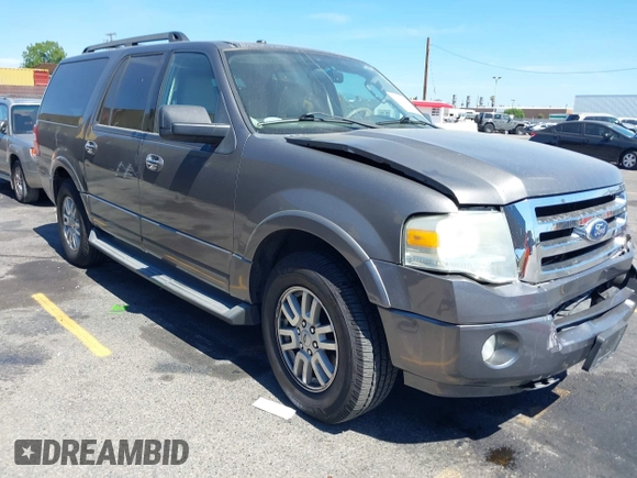 2011 Ford Expedition Max XLT с VIN 1FMJK1H59BEF46592, выставлен на аукционе IAAI как лот 42713612 с пробегом 153 832 миль миль и . История ставок и продаж доступна на DreamBid. Изображение 1.
