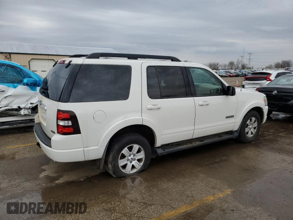 2008 Ford Explorer XLT with VIN 1FMEU73E08UB15868, listed as a Copart auction lot 48079474 with 198,389 mi miles and Non Repairable. Bid and sale history available at DreamBid. Image 3.