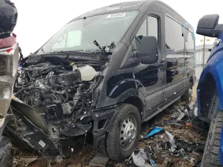 2023 Ford Transit Cargo with VIN 1FTBR1C87PKA37003, listed as a Copart auction lot 78436043 with 24,641 mi miles and . Bid and sale history available at DreamBid. Image 1.