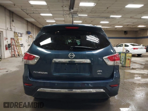 2014 Nissan Pathfinder SL z VIN 5N1AR2MM7EC612801, wystawiony jako IAAI lot #42048907 z przebiegiem 106 234 mil mil oraz . Historia ofert i sprzedaży dostępna na DreamBid. Obrazek 16.