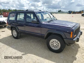 1998 Jeep Cherokee Sport with VIN 1J4FJ68S1WL149793, listed as a Copart auction lot 73976814 with 0 mi miles and Salvage Title. Bid and sale history available at carsss.com. Image 4.
