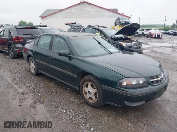 2002 Chevrolet Impala LS z VIN 2G1WH55K529222545, wystawiony jako IAAI lot #42268724 z przebiegiem 164 346 mil mil oraz . Historia ofert i sprzedaży dostępna na DreamBid. Obrazek 1.