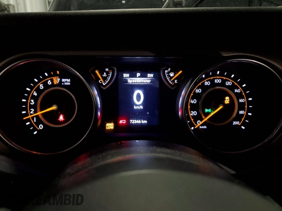 2020 Jeep Wrangler Sport S z VIN 1C4GJXAG4LW274996, wystawiony jako Copart lot #43407175 z przebiegiem 72 346 mil mil oraz Szkoda całkowita • Salvage title. Historia ofert i sprzedaży dostępna na DreamBid. Obrazek 9.
