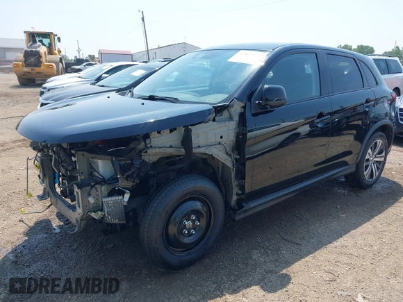 2021 Mitsubishi Outlander ES with VIN JA4APUAU3MU032698, listed as a IAAI auction lot 42461693 with 47,325 mi miles and . Bid and sale history available at DreamBid. Image 23.
