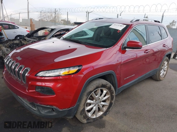 2017 Jeep Cherokee Limited с VIN 1C4PJMDSXHW582406, выставлен на аукционе IAAI как лот 41231312 с пробегом 73 696 миль миль и . История ставок и продаж доступна на DreamBid. Изображение 17.