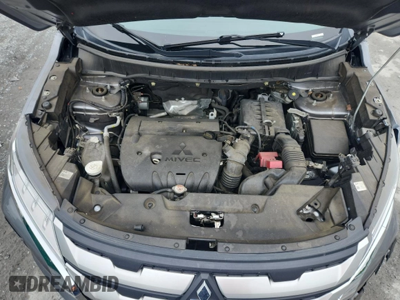 2020 Mitsubishi Outlander ES with VIN JA4AP3AU9LU021858, listed as a Copart auction lot 58793345 with 102,995 mi miles and Salvage title. Bid and sale history available at DreamBid. Image 12.