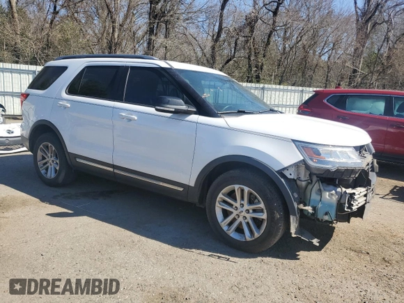 2017 Ford Explorer XLT with VIN 1FM5K7D88HGD78042, listed as a Copart auction lot 48371795 with 134,202 mi miles and Salvage Title. Bid and sale history available at carsss.com. Image 4.