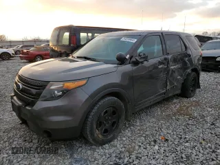 2015 Ford Police Interceptor Utility z VIN 1FM5K8AR5FGC41821, wystawiony jako Copart lot #84859904 z przebiegiem 170 562 mil mil oraz Szkoda całkowita • Salvage title. Historia ofert i sprzedaży dostępna na DreamBid. Obrazek 1.