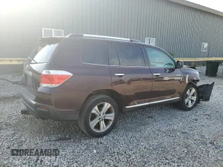2012 Toyota Highlander Limited with VIN 5TDDK3EH3CS126771, listed as a Copart auction lot 61068925 with 284,891 mi miles and Non repairable. Bid and sale history available at DreamBid. Image 3.