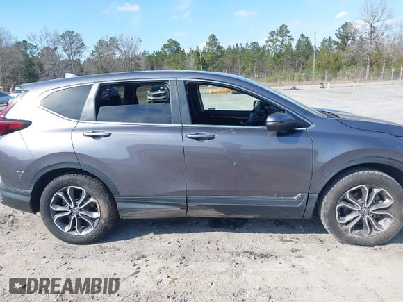 2021 Honda CR-V EX with VIN 2HKRW2H5XMH640257, listed as a IAAI auction lot 41656618 with 1 mi miles. Bid and sale history available at carsss.com. Image 12.