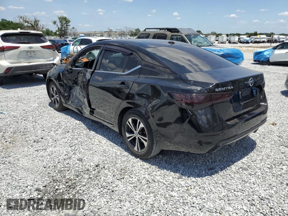 2021 Nissan Sentra SV z VIN 3N1AB8CV9MY242062, wystawiony jako Copart lot #55551615 z przebiegiem 57 959 mil mil oraz Nie do naprawy • Non repairable. Historia ofert i sprzedaży dostępna na DreamBid. Obrazek 2.