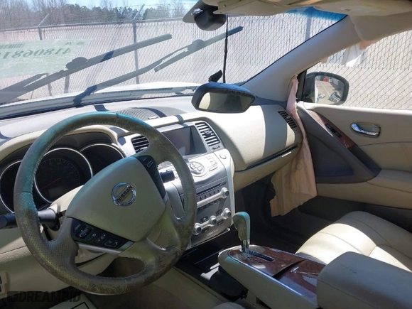 2014 Nissan Murano S with VIN JN8AZ1MU0EW403482, listed as a IAAI auction lot 41806817 with 76,624 mi miles. Bid and sale history available at carsss.com. Image 5.