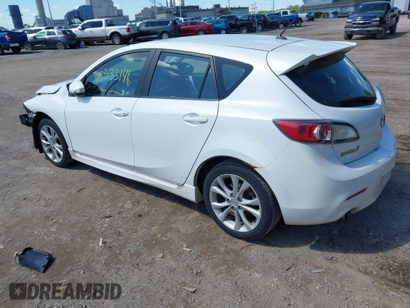 2010 Mazda 3 S Sport with VIN JM1BL1H50A1113531, listed as a IAAI auction lot 42333146 with 129,524 mi miles and . Bid and sale history available at DreamBid. Image 3.