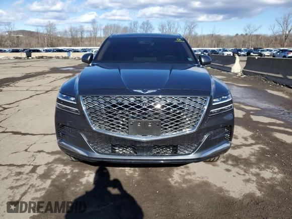 2023 Genesis GV80 z VIN KMUHBDSB5PU120430, wystawiony jako Copart lot #43413055 z przebiegiem 16 949 mil mil oraz Szkoda całkowita • Salvage title. Historia ofert i sprzedaży dostępna na DreamBid. Obrazek 5.