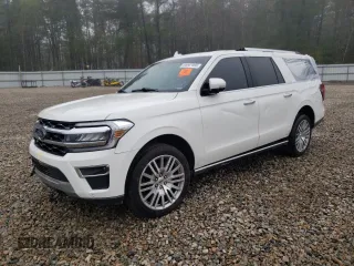 2022 Ford Expedition Max Limited z VIN 1FMJK2AT0NEA31418, wystawiony jako Copart lot #55647495 z przebiegiem Nie podano mil oraz Szkoda całkowita • Salvage title. Historia ofert i sprzedaży dostępna na DreamBid. Obrazek 1.