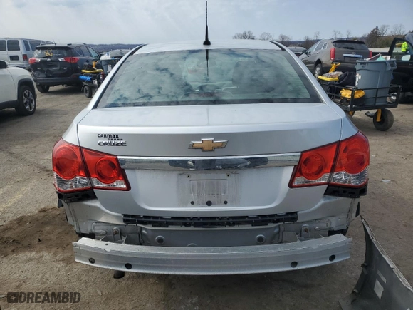 2012 Chevrolet Cruze LS with VIN 1G1PC5SH6C7145621, listed as a Copart auction lot 48908575 with 102,607 mi miles and Salvage Title. Bid and sale history available at carsss.com. Image 6.