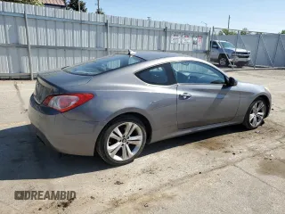 2010 Hyundai Genesis Coupe Premium with VIN KMHHT6KD9AU004230, listed as a Copart auction lot 56286055 with 199,511 mi miles and Salvage title. Bid and sale history available at DreamBid. Image 3.