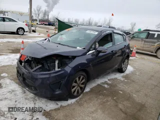 2013 Ford Fiesta SE with VIN 3FADP4EJ6DM175559, listed as a Copart auction lot 37837244 with Not Provided miles and Clean Title. Bid and sale history available at carsss.com. Image 1.