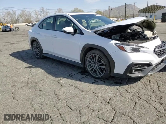 2022 Subaru WRX GT with VIN JF1VBAU63N8017488, listed as a Copart auction lot 47215795 with 24,376 mi miles and Salvage title. Bid and sale history available at DreamBid. Image 10.