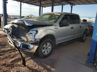 2018 Ford F-150 XL with VIN 1FTEW1E58JFA19859, listed as a Copart auction lot 63862625 with 77,463 mi miles and Salvage title. Bid and sale history available at DreamBid. Image 1.