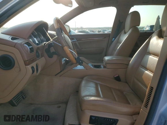 2004 Porsche Cayenne Turbo with VIN WP1AC29P74LA91195, listed as a Copart auction lot 74260594 with 110,729 mi miles and Salvage title. Bid and sale history available at DreamBid. Image 7.