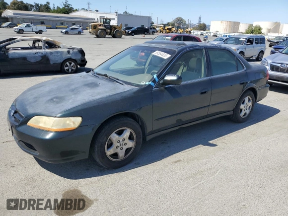 1998 Honda Accord EX z VIN 1HGCG1658WA065894, wystawiony jako Copart lot #59584635 z przebiegiem 107 338 mil mil oraz Szkoda całkowita • Salvage title. Historia ofert i sprzedaży dostępna na DreamBid. Obrazek 1.