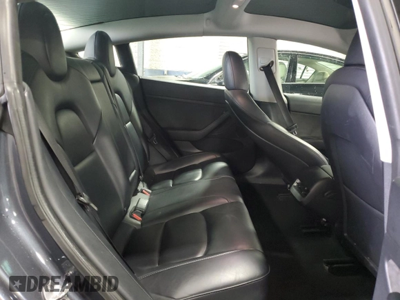2022 Tesla Model 3 with VIN 5YJ3E1EA8NF287506, listed as a Copart auction lot 55674145 with 106,745 mi miles and Clean Title. Bid and sale history available at DreamBid. Image 10.