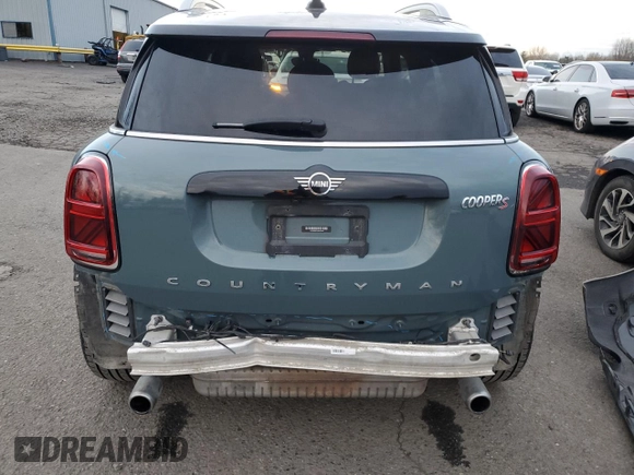 2021 MINI Countryman Cooper S with VIN WMZ83BR07M3M70345, listed as a Copart auction lot 84905614 with 42,000 mi miles and Salvage title. Bid and sale history available at DreamBid. Image 6.