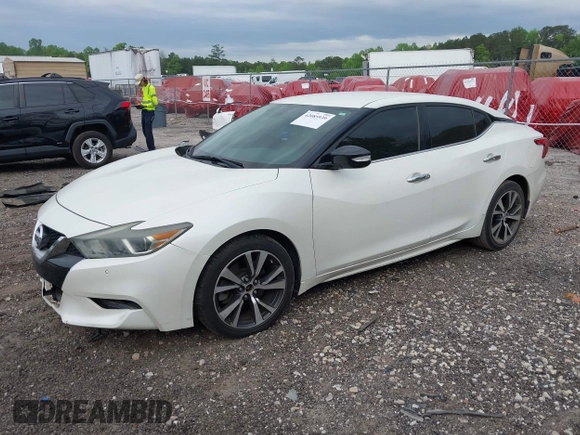 2016 Nissan Maxima SV z VIN 1N4AA6APXGC419665, wystawiony jako IAAI lot #42085939 z przebiegiem 158 000 mil mil oraz . Historia ofert i sprzedaży dostępna na DreamBid. Obrazek 2.