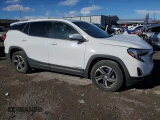 2020 GMC Terrain SLT with VIN 3GKALPEV0LL255154, listed as a Copart auction lot 48164615 with 71,118 mi miles and Salvage Title. Bid and sale history available at carsss.com. Image 4.