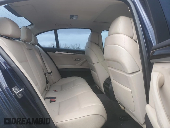 2013 BMW 5 Series 535i with VIN WBAFR7C5XDC820006, listed as a Copart auction lot 46707355 with 126,924 mi miles and Salvage Title. Bid and sale history available at DreamBid. Image 10.