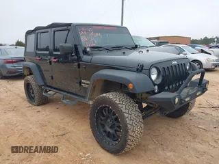 2016 Jeep Wrangler Unlimited Sport z VIN 1C4BJWDG8GL104132, wystawiony jako IAAI lot #41629665 z przebiegiem 86 891 mil mil oraz . Historia ofert i sprzedaży dostępna na DreamBid. Obrazek 1.