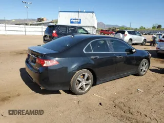 2012 Acura TSX Special Edition with VIN JH4CU2F85CC003701, listed as a Copart auction lot 89129185 with 169,545 mi miles and Salvage title. Bid and sale history available at DreamBid. Image 3.