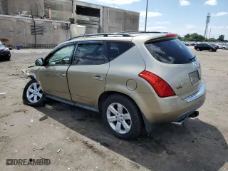 2006 Nissan Murano S with VIN JN8AZ08T36W413209, listed as a Copart auction lot 67753134 with 189,823 mi miles and Clean Title. Bid and sale history available at carsss.com. Image 2.