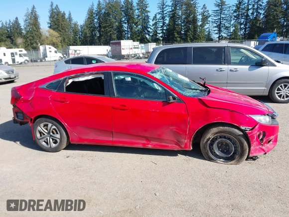 2016 Honda Civic Sedan LX with VIN 2HGFC2F56GH530741, listed as a IAAI auction lot 42057643 with 108,518 mi miles. Bid and sale history available at carsss.com. Image 14.