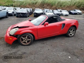 2000 Toyota MR2 z VIN JTDFR320XY0021688, wystawiony jako Copart lot #88487765 z przebiegiem 163 114 mil mil oraz Szkody całkowita. Historia ofert i sprzedaży dostępna na DreamBid. Obrazek 1.