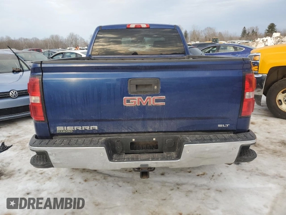 2014 GMC Sierra 1500 SLT with VIN 1GTV2VEC6EZ229799, listed as a Copart auction lot 44700455 with 186,031 mi miles and Salvage Title. Bid and sale history available at carsss.com. Image 6.