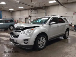 2015 Chevrolet Equinox LTZ with VIN 1GNFLHEK3FZ112717, listed as a IAAI auction lot 41389329 with 115,392 mi miles. Bid and sale history available at carsss.com. Image 2.