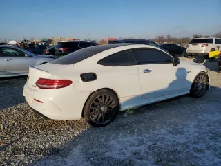 2018 Mercedes-Benz C AMG C 43 with VIN WDDWJ6EB2JF647251, listed as a Copart auction lot 42181325 with 93,813 mi miles and Clean Title. Bid and sale history available at carsss.com. Image 3.