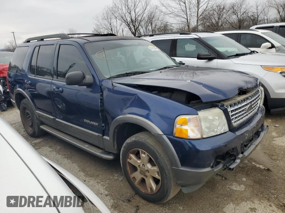 2005 Ford Explorer XLT with VIN 1FMZU63K25UA51376, listed as a Copart auction lot 87613645 with 250,878 mi miles and Salvage title. Bid and sale history available at DreamBid. Image 4.