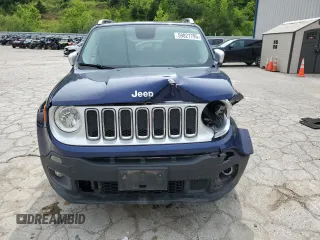 2016 Jeep Renegade Limited with VIN ZACCJBDT6GPD35696, listed as a Copart auction lot 59821795 with 153,831 mi miles and Salvage title. Bid and sale history available at DreamBid. Image 5.
