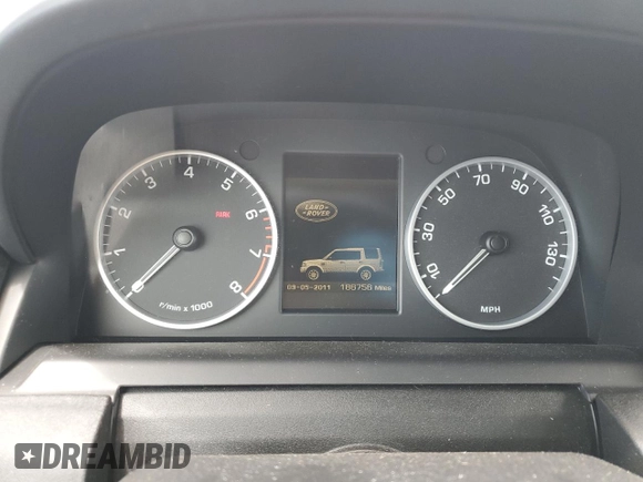 2010 Land Rover LR4 Lux with VIN SALAK2D43AA535304, listed as a Copart auction lot 56714695 with 186,756 mi miles and Clean title. Bid and sale history available at DreamBid. Image 9.
