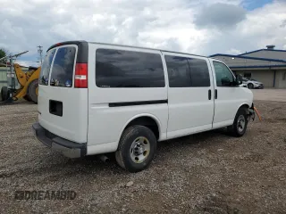 2017 Chevrolet Express Passenger LT z VIN 1GAZGMFG3H1258512, wystawiony jako Copart lot #62822304 z przebiegiem 56 009 mil mil oraz Nie do naprawy • Non repairable. Historia ofert i sprzedaży dostępna na DreamBid. Obrazek 3.