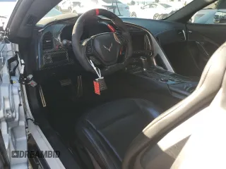 2017 Chevrolet Corvette 1LT with VIN 1G1YB2D79H5104395, listed as a Copart auction lot 45605385 with 41,792 mi miles and Salvage Title. Bid and sale history available at carsss.com. Image 8.