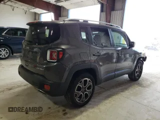 2018 Jeep Renegade Limited с VIN ZACCJBDB6JPH34297, выставлен на аукционе Copart как лот 52793075 с пробегом 76 262 миль миль и Списание • Salvage title. История ставок и продаж доступна на DreamBid. Изображение 3.